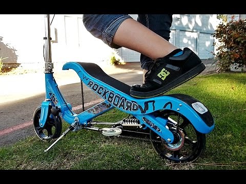 COOLEST SCOOTER EVER!? | Rock Board Scooter Reveiw