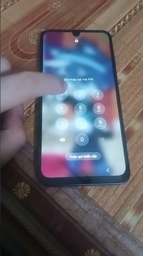 Phone Samsung Galaxy A16 Enter PIN Code Lock And Unlock SmartPhone