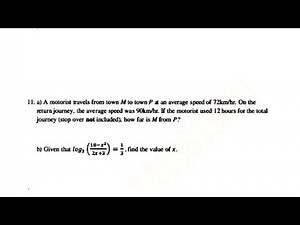 NOVDEC 2024 CORE MATHS THEORY QUESTION 11