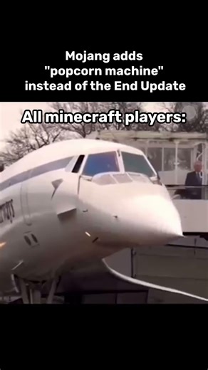 Mojang’s “Popcorn Machine” Update 😅 #minecraft