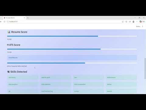 AI CAREER MENTOR
