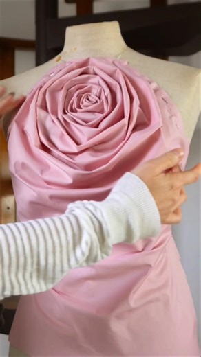 Fabric Manipulation and Draping Techniques #fashiondesign #fabricrose #sewing #shorts #diy #draping