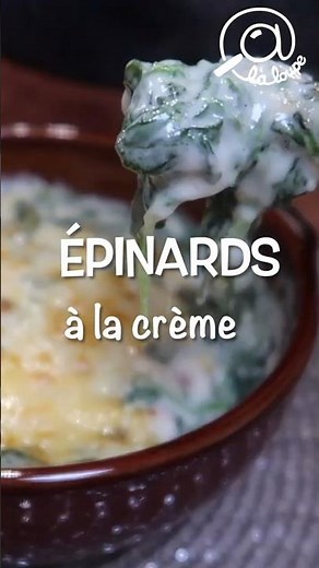 EPINARDS WITH CREAM