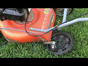 Yard Max YG1550 - Another Wheel Bites the Dust!