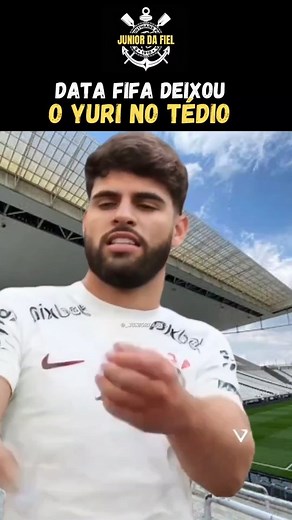 Essa data FIFA tá deixando o homem no tédio 😂😂 #corinthians #futebol #timedopovo #comedia #viral #foryou #meme #yurialberto #paulistao | Junior Da Fiel