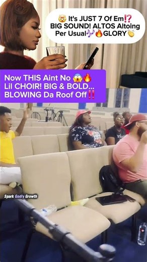 This AINT NO LIL Choir 😯🔥BLOW ROOF OFF! #explore #music #gospel #singing #challenges #song