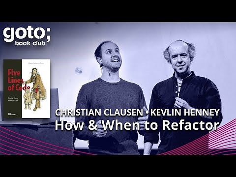Five Lines of Code (Teaser) • Christian Clausen & Kevlin Henney • GOTO 2023