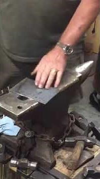 How to use a blacksmiths Flatter Hammer