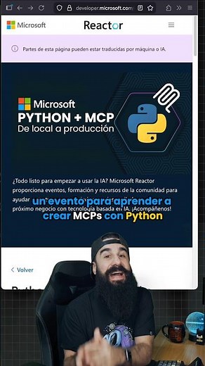 Crea un MCP con Python