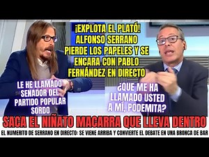 “I called you senator, I didn’t insult you!” The zinger that throws Serrano off balance and ignit...