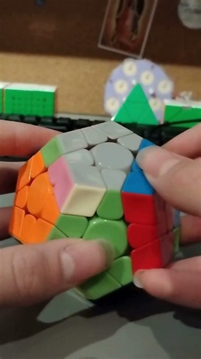 Easiest Megaminx PLLs No. 4 #rubikscube #speedcubing