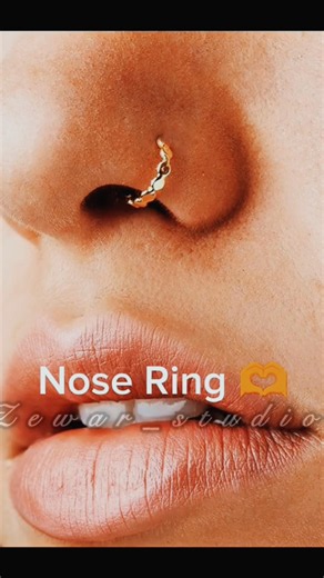 Nose Ring Styles That Will Instantly Upgrade Your Look 😍#viralvideo #piercing #jewelry #nosering