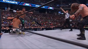Fast-paced action in this match so far! Watch #AEWDynamite on LIVE on TBS | All Elite Wrestling
