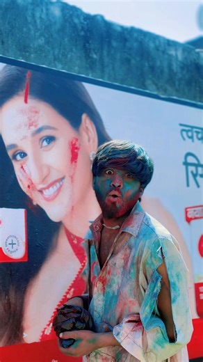 Happy holi🫟😂Akashactor#shorts #akashactor #shortsfeed #comedy #funny #foryou #viralvideo #holi