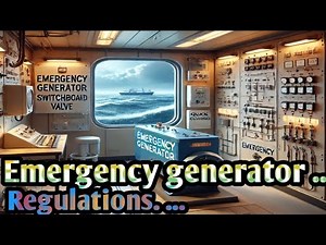 Emergency generator onboard Ships ....