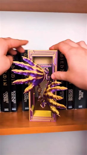 31K views · 156 reactions | 爐 Abyss Hands: Halloween Adjustable Book Nook • STL files ➡️ Download 3D print model: https://cults3d.com/:3575811  Designed by KrakDrag3D #3DPrinting #3DPrinter #Printable #STLfile | Cults. | Facebook
