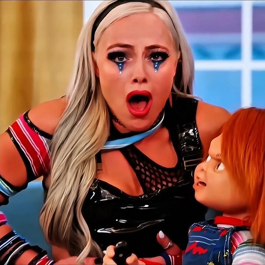"Chucky dedly encounter Liv Morgan 😲"|Chucky kill liv morgan edit #chuky #livmorgan 0#shorts