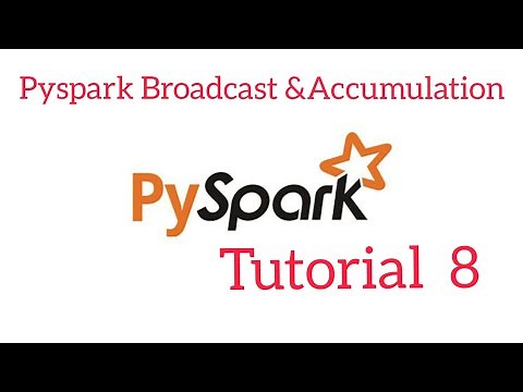 Pyspark Tutorial 8,Spark Broadcast Variable, spark accumulator, #PysparkTutorial,#SparkBroadcast