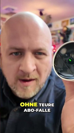 No subscription trap! Surveillance camera with internal storage.