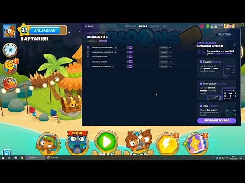 How to get Unlimited Money, Hearts, XP in Bloons TD6 PC, Steam.