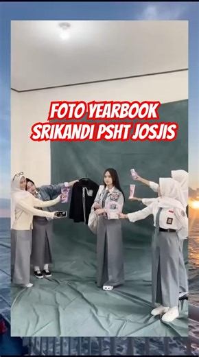 Foto Yearbook Srikandi PSHT 🔥 #psht #sekolah