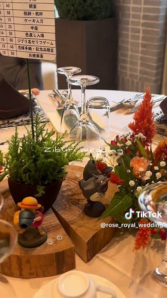 ジブリウェディング🌱 - お料理もジブリ風！結婚式のこだわり