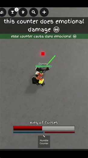 humble counter #skillbuilding #roblox #jjkgame #jujutsushenanigans #jjk #jujutsukaisen #dragonball