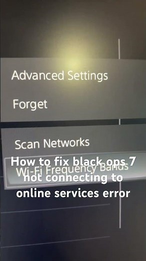 How to fix black ops 7 not connecting to online services error