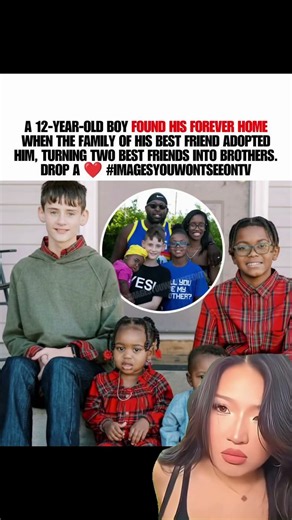 12-Year-Old Boy Adopted by His Best Friend’s Family—Turning Best Friends Into Brothers! ❤️🏠