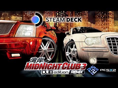 Midnight Club 3: DUB Edition Remix (PCSX2) 60FPS Gameplay and Settings - Steam Deck