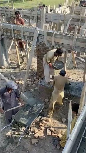 Palant Bheem Concrete Mixing Machine | Heavy Construction Work | Waqas Saivra
