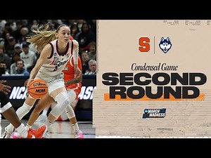 UConn vs. Syracuse - Second Round NCAA tournament extended highlights