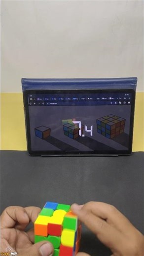 12.92 Seconds! 🤯 3x3 Speedcube SUB-12 Performance| #shorts #puzzlecube #viral