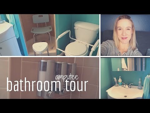 Amputee Bathroom *Modification* Tour!