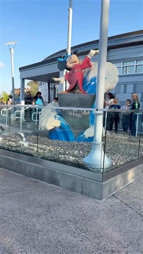 #shorts Disney Springs in Orlando, Florida. Long line to visit Lego store. #lego #florida #disney