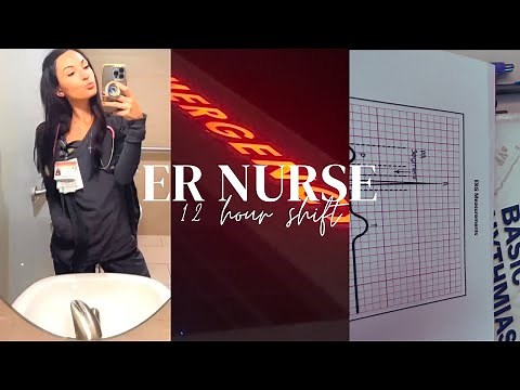 A Day in The Life - ER Nurse! | 12 hour shift