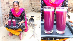 7.4K views · 66 reactions | Jamun juice recipe made by Manpreet...blue berry Juice recipe | North-Indian Cooking | Facebook