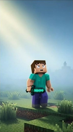 I Found a Haunted Village in Minecraft #minecraft #minecraftshorts #minecraftanimation