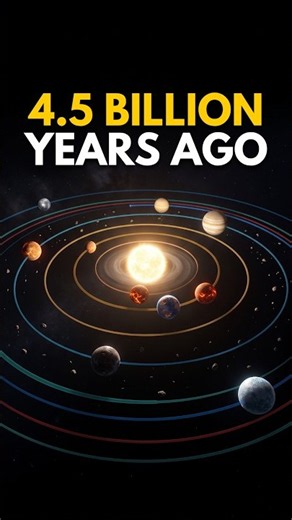 What Did the Solar System Look Like 4.5 Billion Years Ago? #Simulation #UniverseSandbox