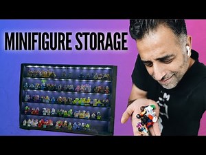 LEGO Minifigure Storage Ideas... there's too many of them!!
