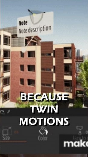 Unreal Engine 5 VS. Twinmotion for Architecture Visualization #shorts