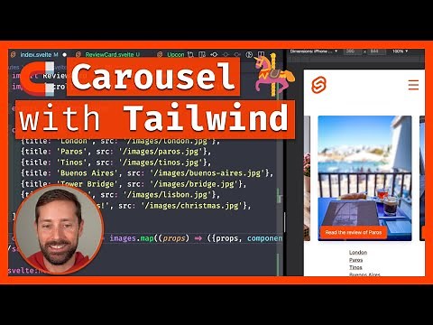 🧲 Magnetic Carousel with Tailwind 3 & Svelte 🎠