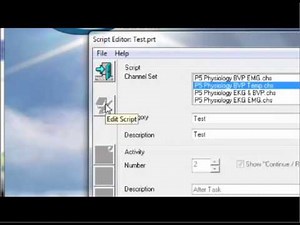 Biograph Infiniti: How to Use the Script Editor Part 3
