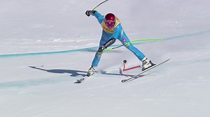 Che rischio per Bosca! Si sbilancia sul salto, ma resta in piedi per miracolo