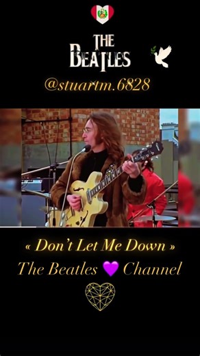 « Don’t Let Me Down 💙 The Beatles at The Rooftop concert January 30, 1969.