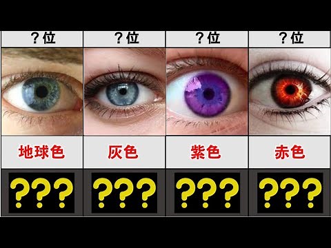 【神秘】珍しい目の色ランキング！実在する珍しい目の色まとめ【人体の雑学】