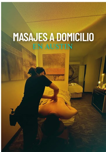 Masajes profesionales a domicilio en Austin ✨ Disponible en hotel o en casa Ideal para relajación, estrés y recuperación muscular Mobile Massage in Austin Hotel & Home Service Escríbeme por DM para agendar 📩#austintx #masajespostoperatorios #masajesdomicilio