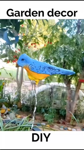 Nandini Creative Ideas on Instagram: "How to make Garden Toys,DIY garden decor, Garden Decoration ideas✨✨ . . . . #gardening #gardendecoration #gardendecor #nandinicreativeideas #craftideas"