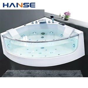 [Hot Item] White 2 Person Luxurious Freestanding Air Bubble Massage Jet Whirlpool Hot Acrylic Bath Tub with Bathtub Pillows