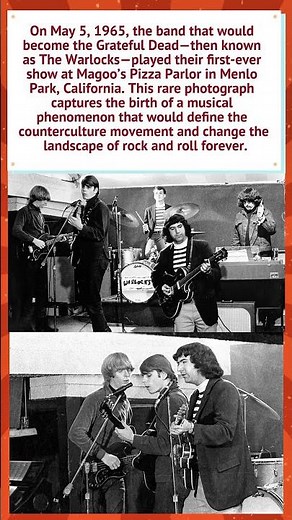 The Grateful Dead’s First Ever Show (1965) 🎸